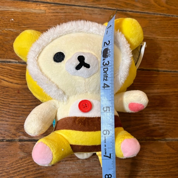 San-X Honey Bee Rilakkuma Bear Korilakkuma Round 1 Plush New with Tags - Picture 7 of 7